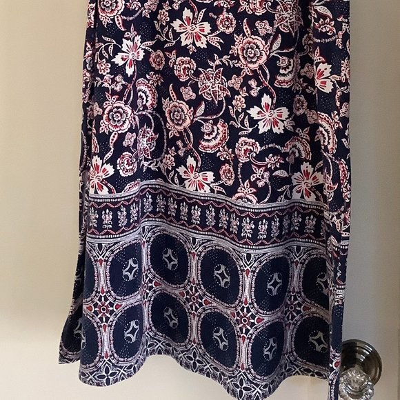 Talbots floral midi skirt - Picture 3 of 7
